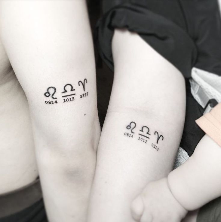 3 siblings tattoo ideas