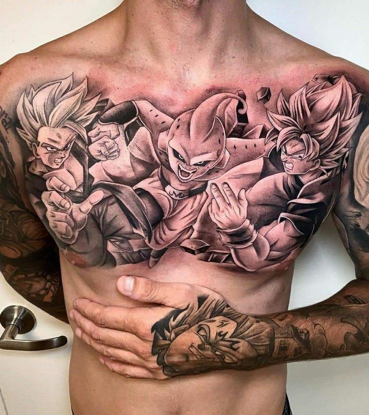 7 star dragon ball tattoo