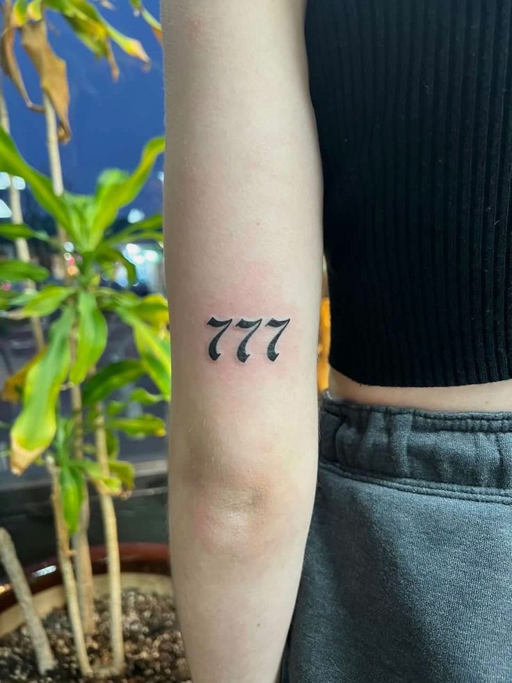 777 tattoo meaning for guys