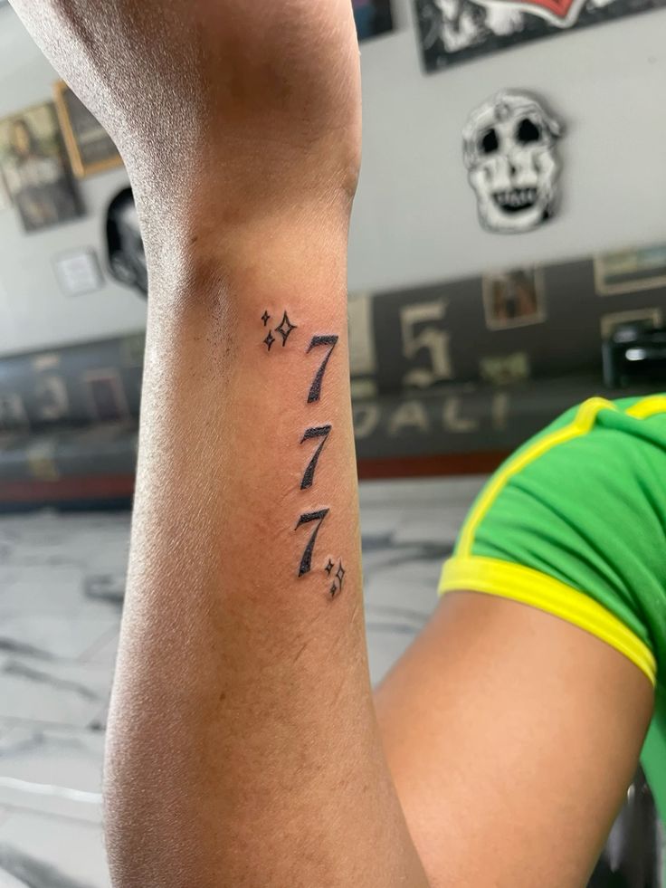 777 tattoo meaning