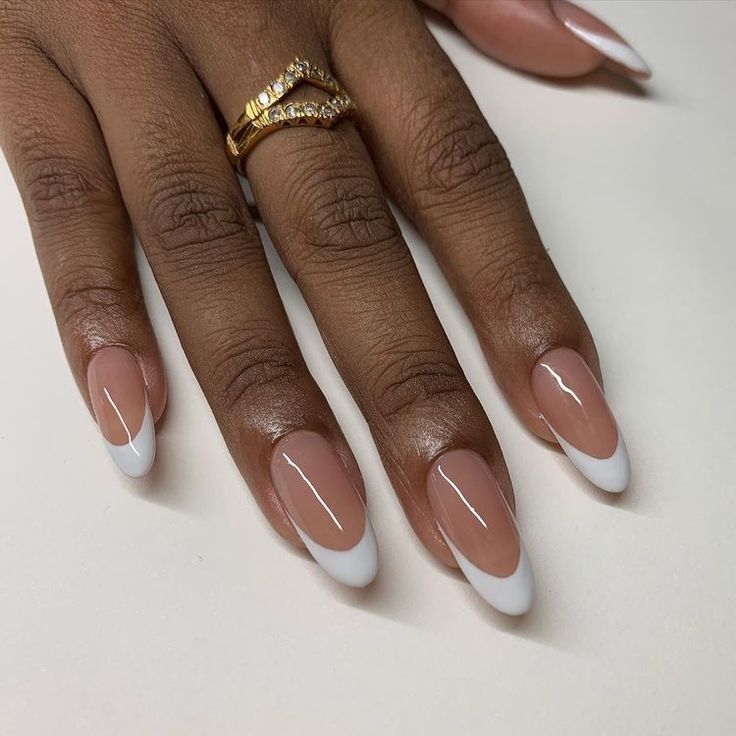 Elegant Beige Nail Design