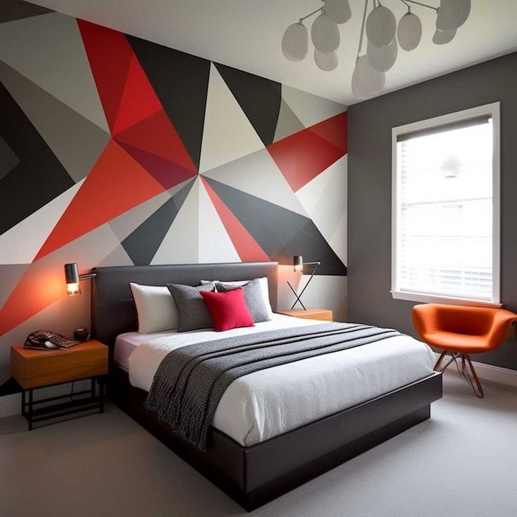 Geometric Wall Paint