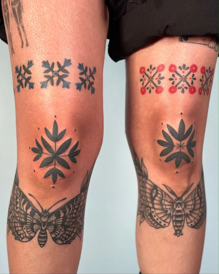 Knee Tattoo Ideas