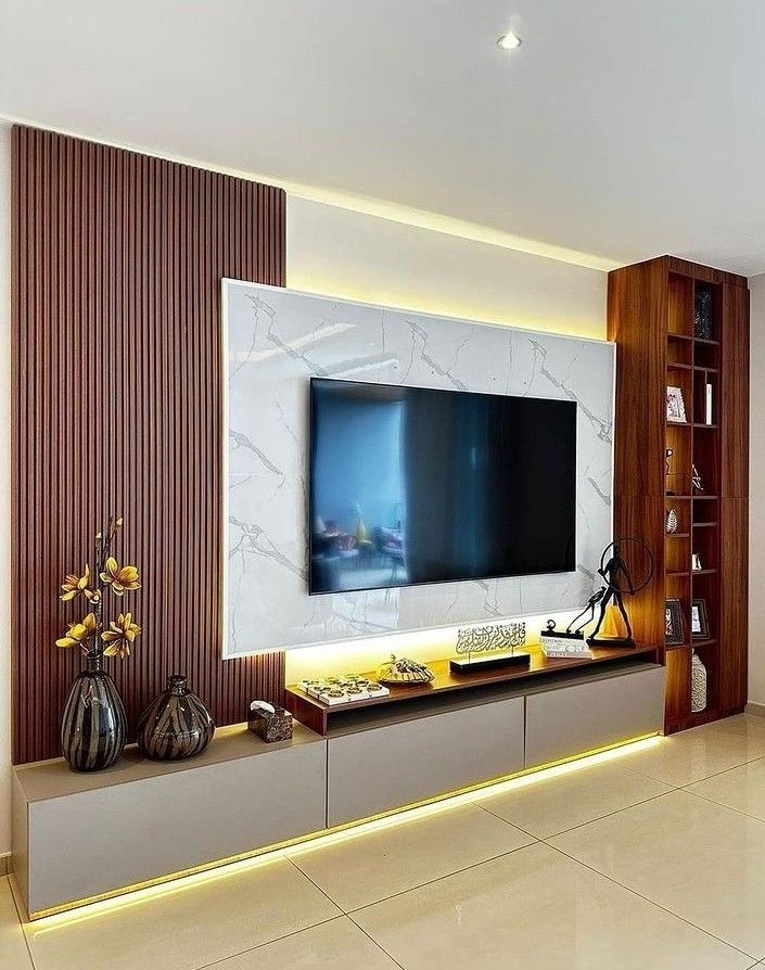 LED TV Wall Panel Designs