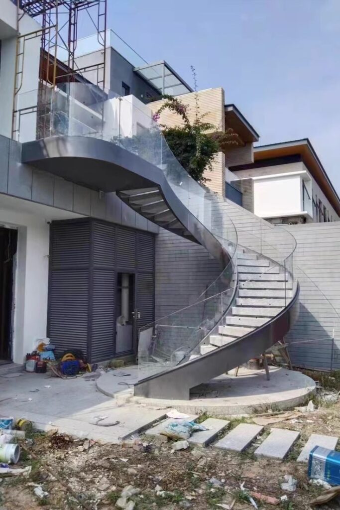 Outdoor Stair Construction