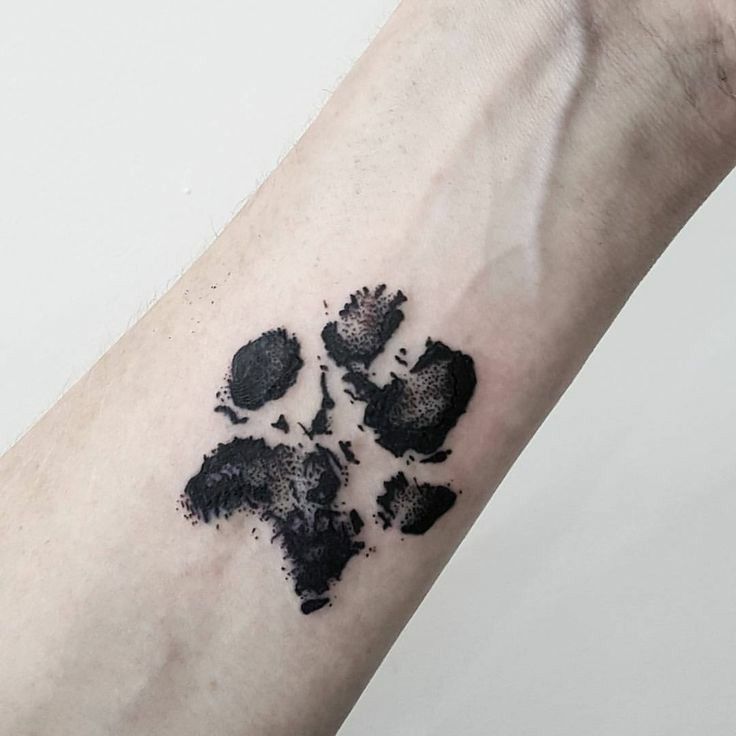 Paw Print Tattoo