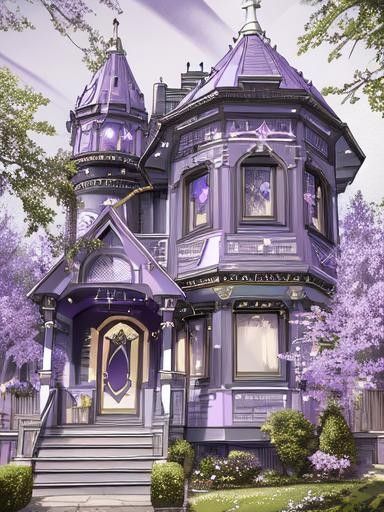 Victorian  Purple House