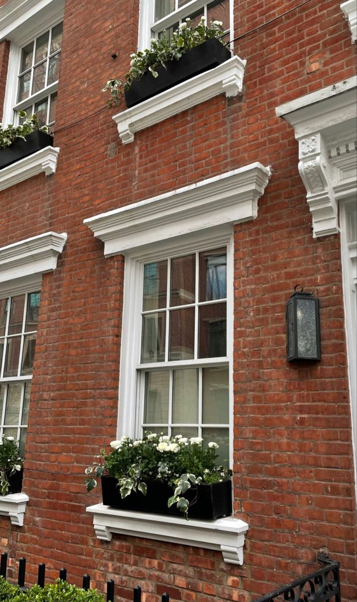 Window Brick Houses