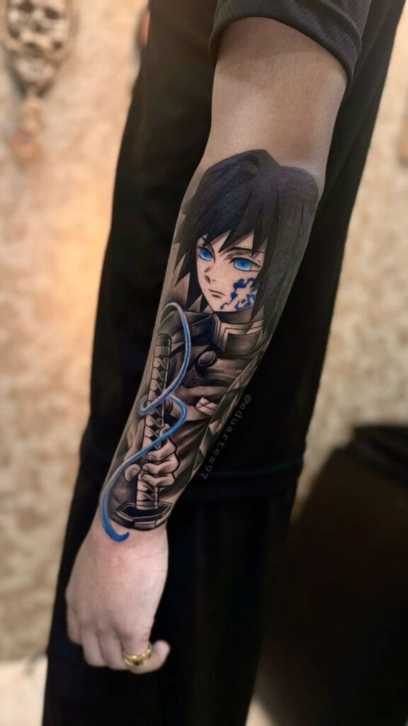 art sukuna tattoo