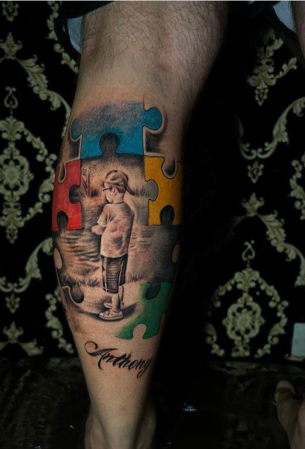 autism tattoo ideas for guys