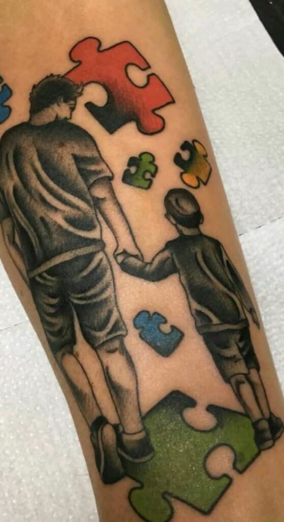 autism tattoo ideas for men