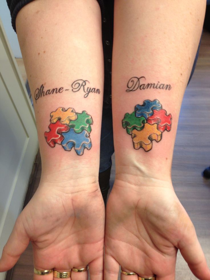 autism tattoo ideas for son