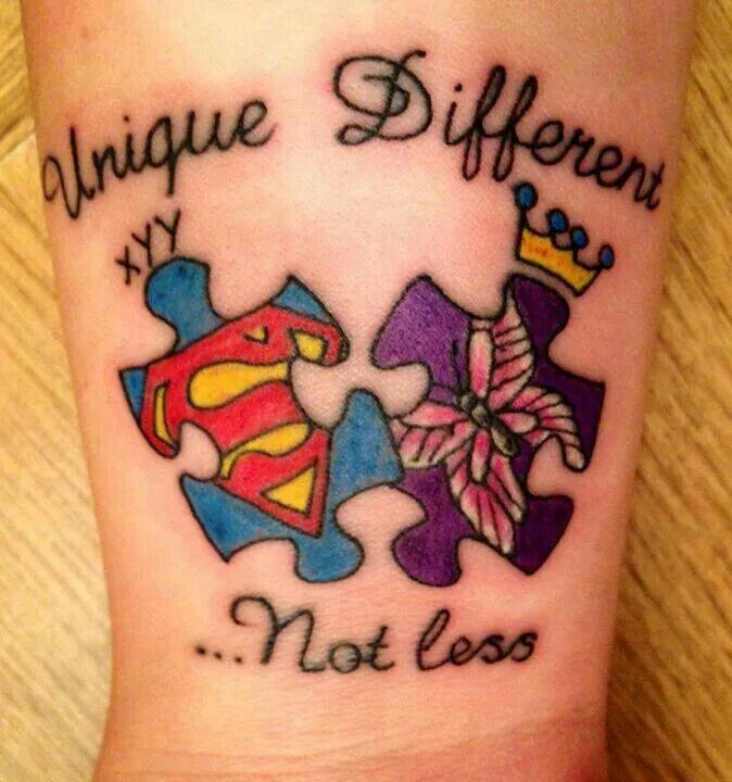 autism tattoo ideas for women