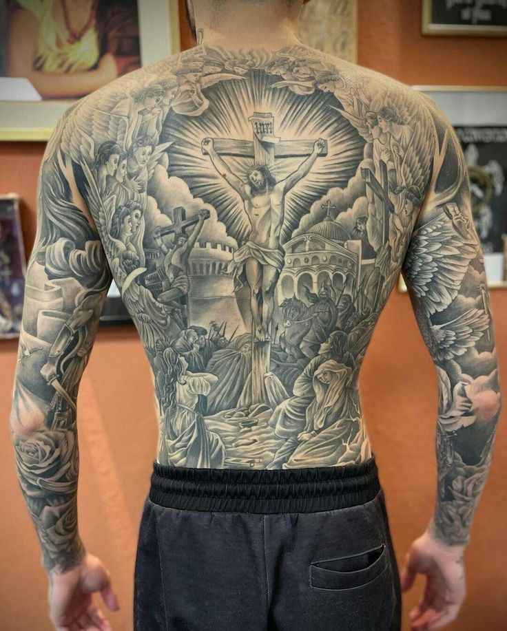 back tattoo ideas male