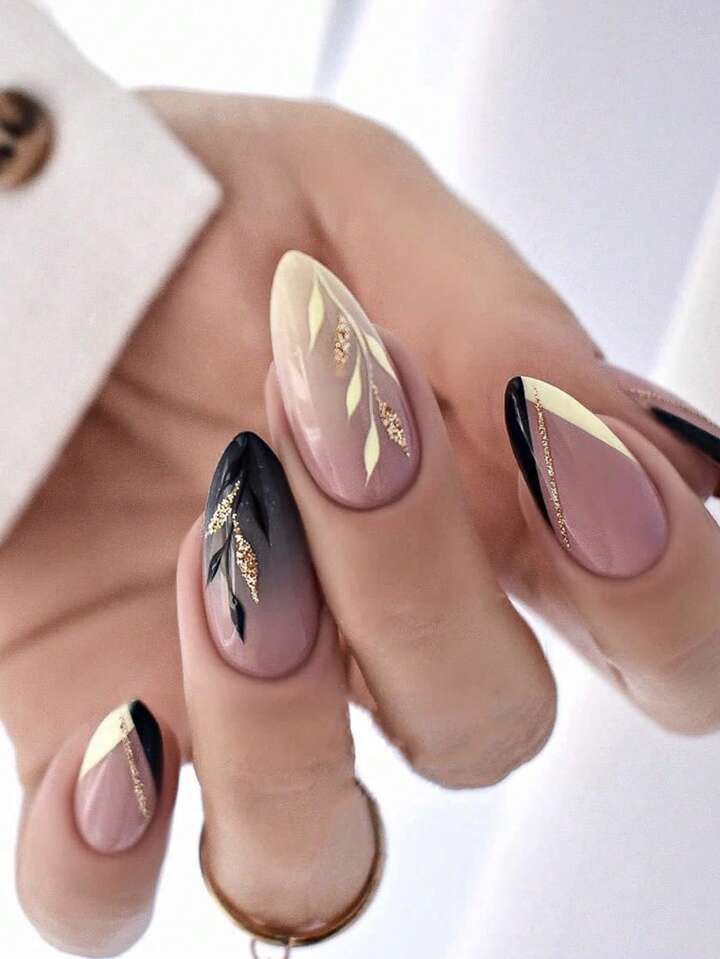 beige nail designs