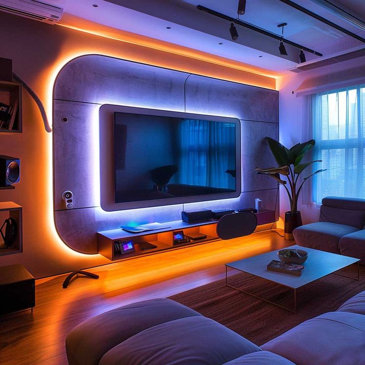 best led panel design for bedroom