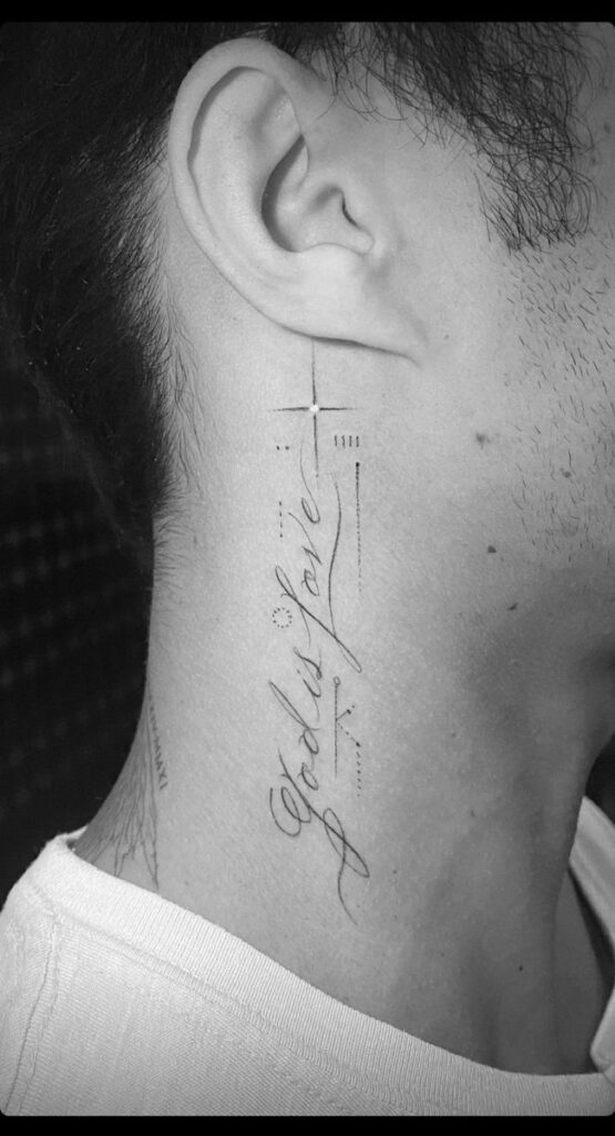 bible verse tattoo for men