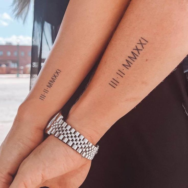 birthdate tattoo ideas