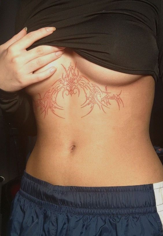 boob tattoo