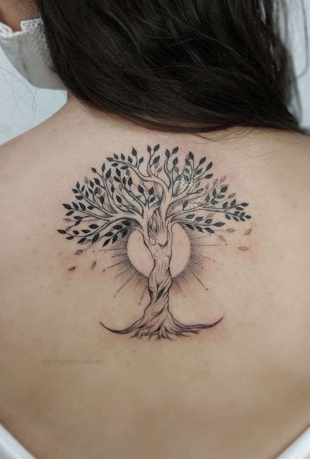 celtic yggdrasil tattoo