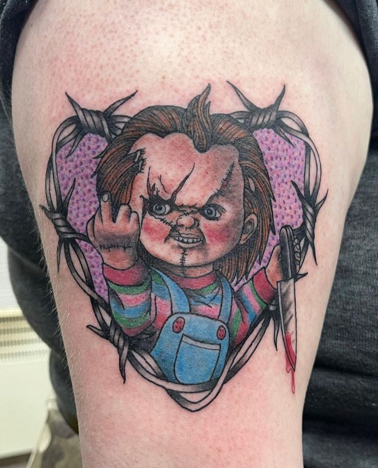 chucky tattoo idea