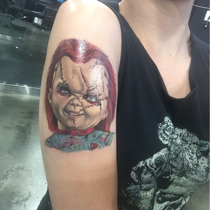 chucky tattoo small