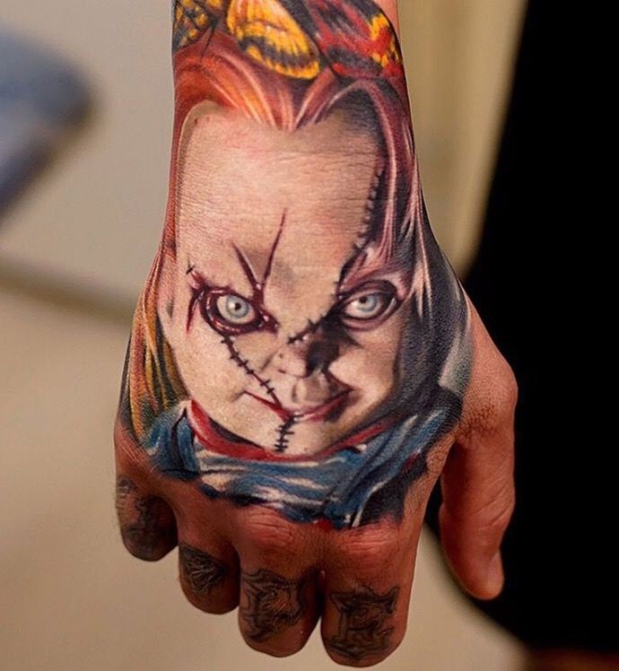 chucky tattoo