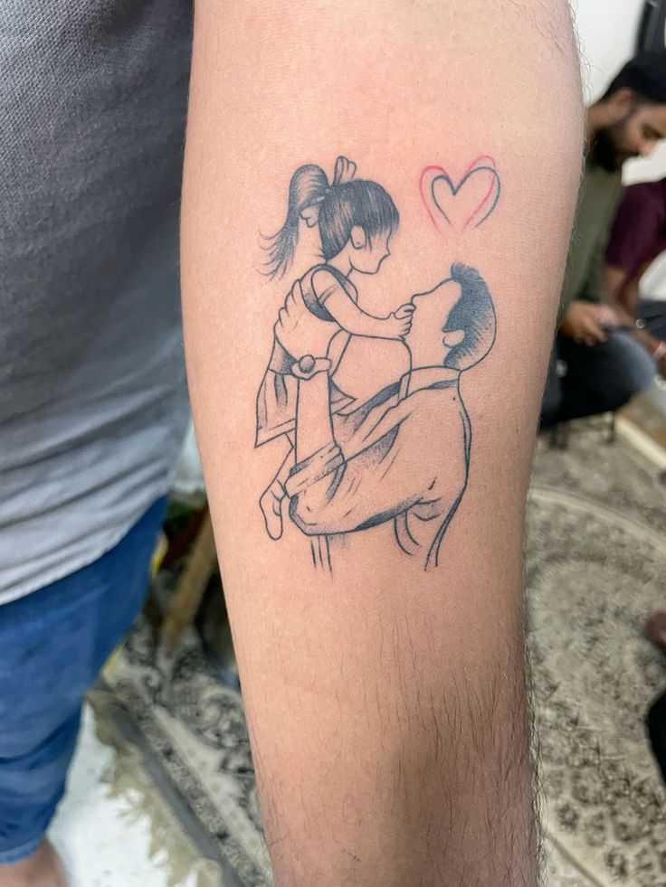 daughter matching tattoos daughter matching tattoos unique father and daughter tattoo design