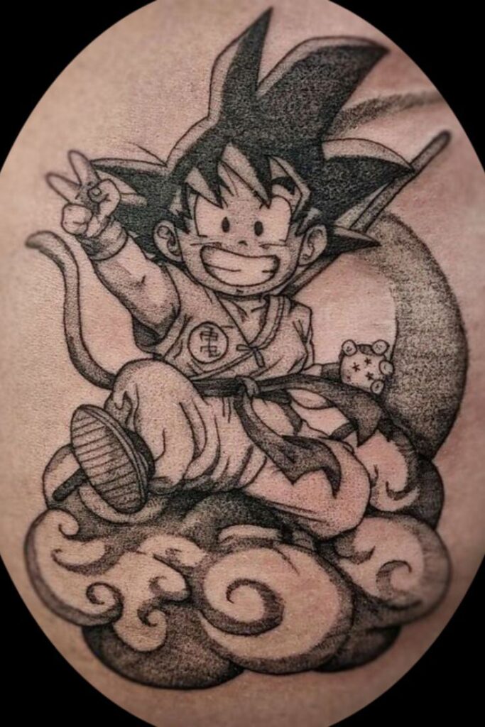 dragon ball tatto