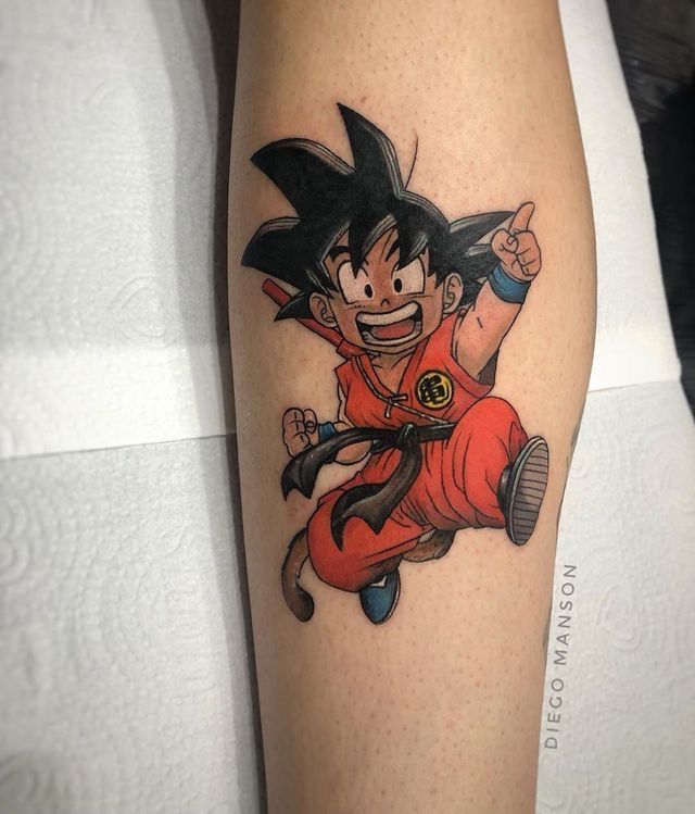 dragon ball tattoo ideas