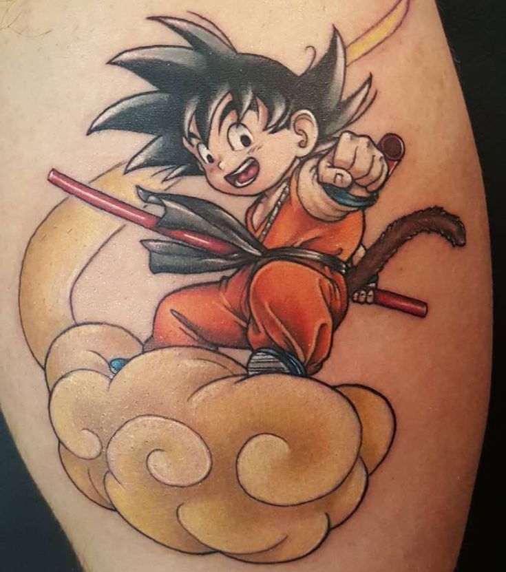 dragon ball tattoo