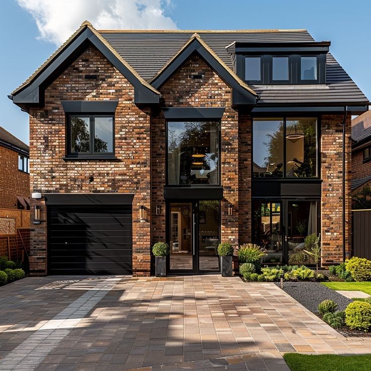 entrance brick front porch