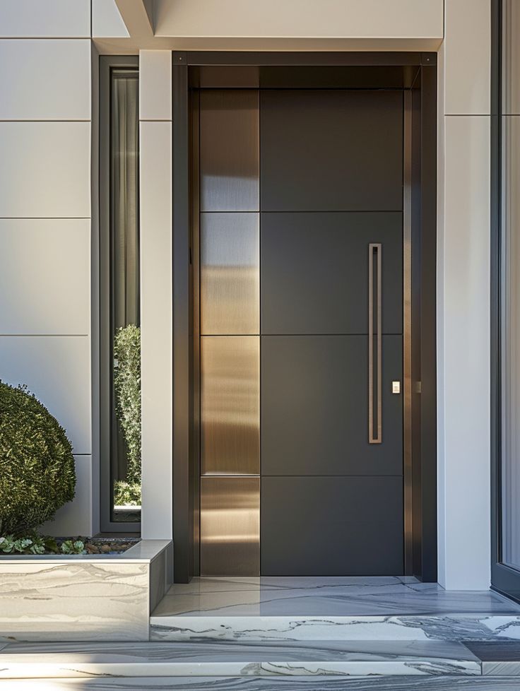 entrance steel door design