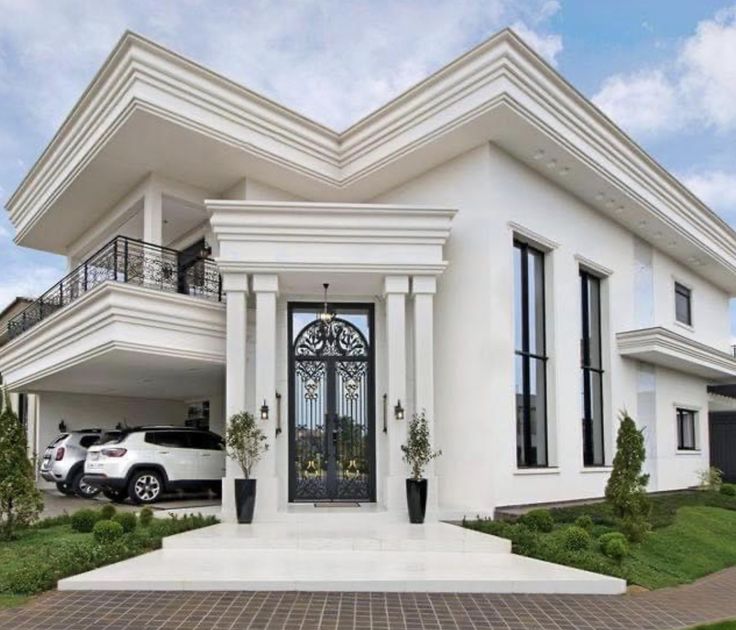 exterior house pillars design in nigeria