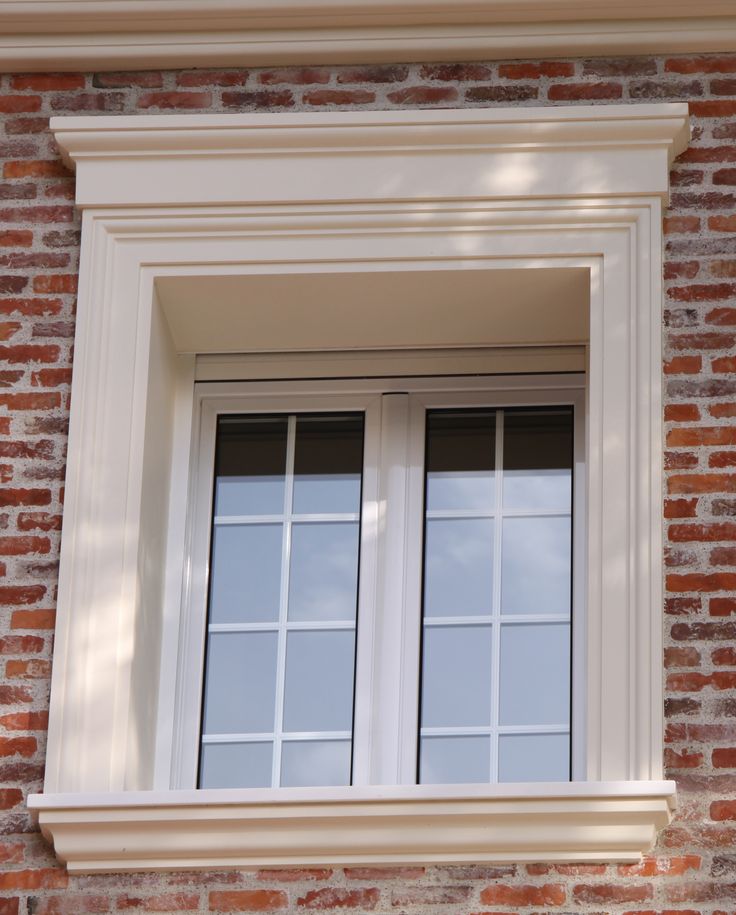 exterior window border design