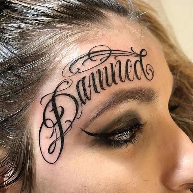 face tattoo ideas for females