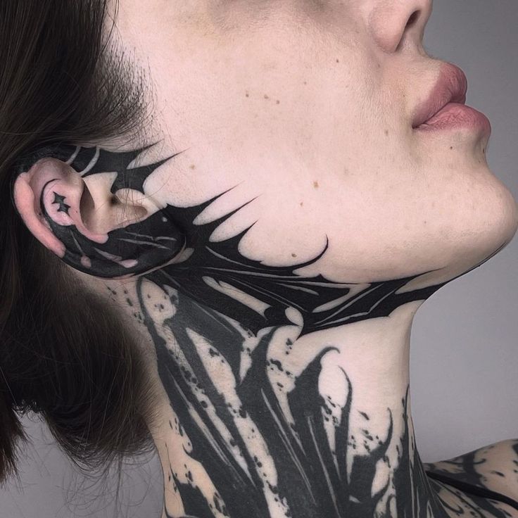 face tattoo ideas for women