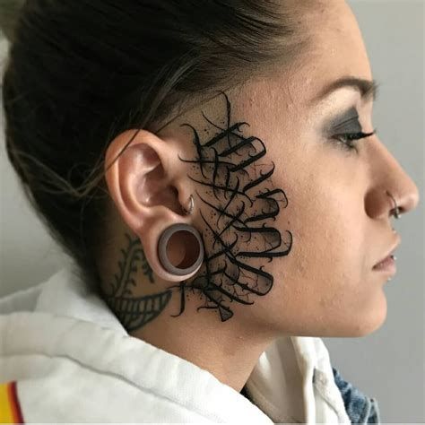 face tattoo ideas