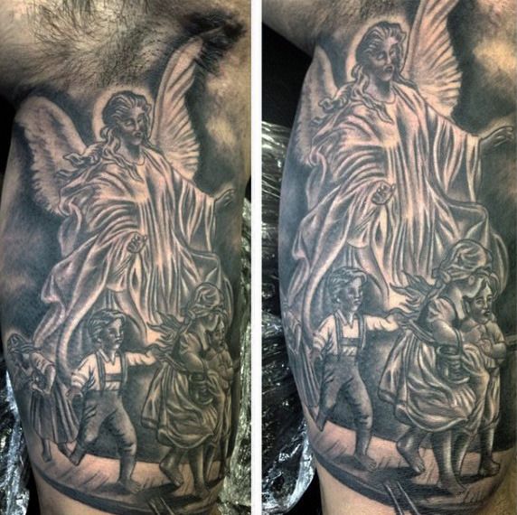 fallen angel tattoo