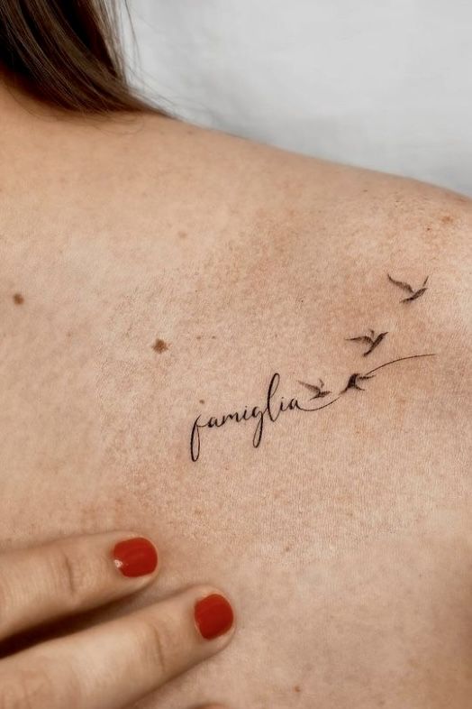 feather meaningful small bird tattoos