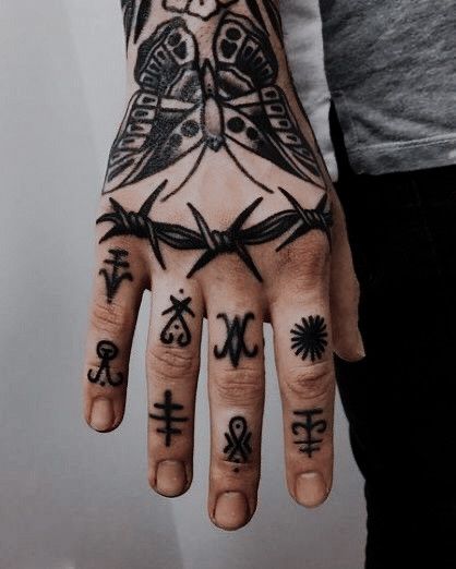 finger tattoo ideas male