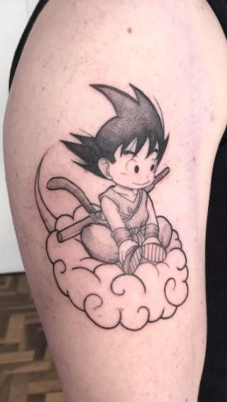 four star dragon ball tattoo