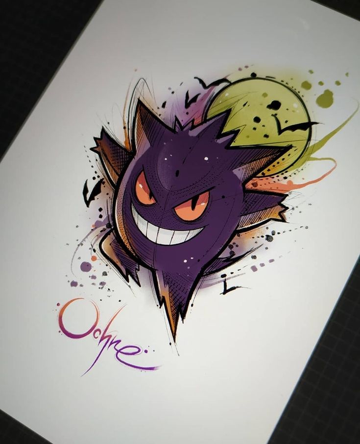 gengar tatto