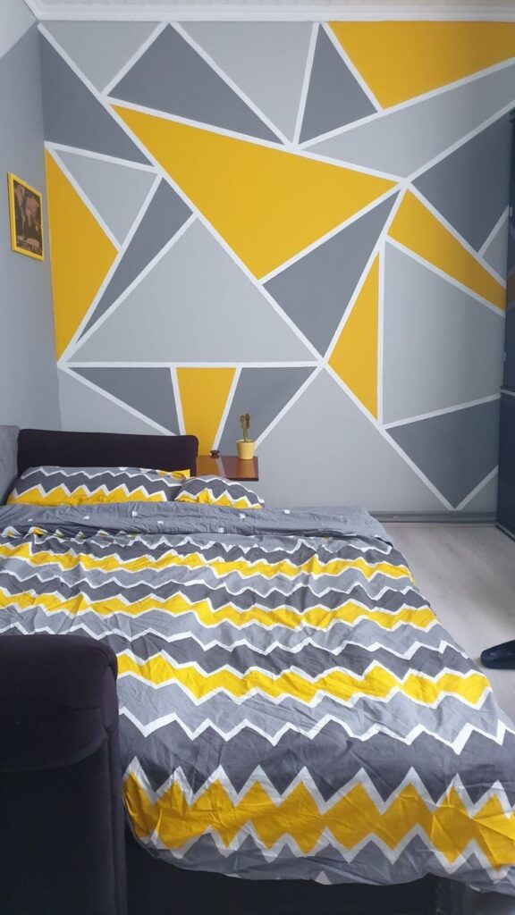 geometric wall paint ideas