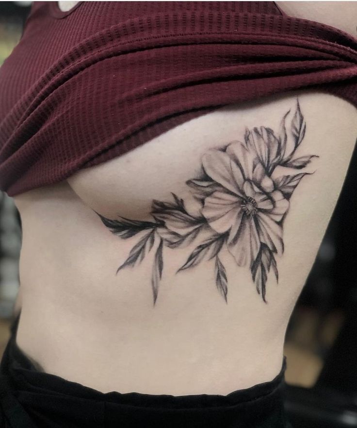 girl boob tattoo ideas