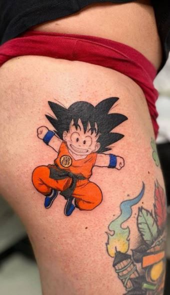 goku dragon ball tattoo