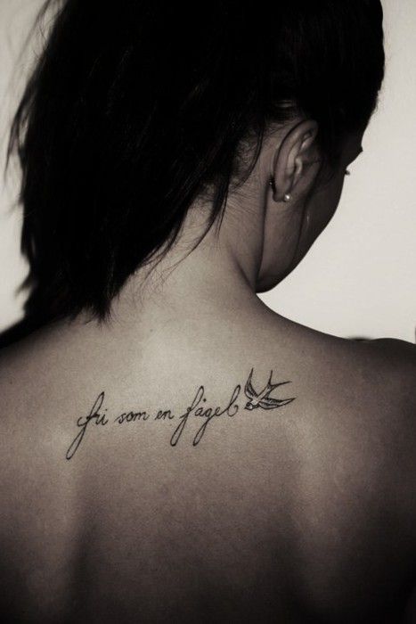 gorgeous back tattoos for women