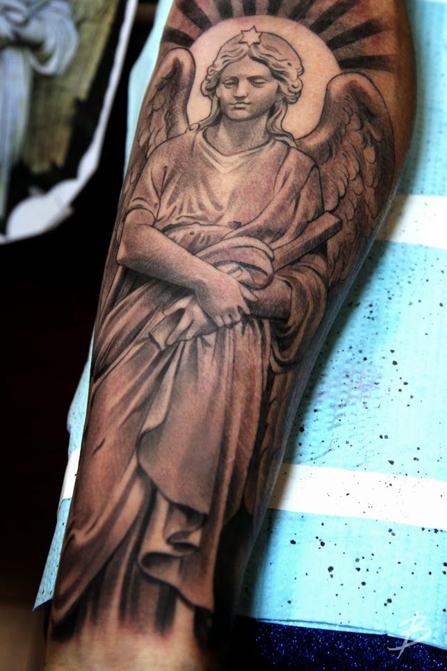 guardian angel tattoo idea