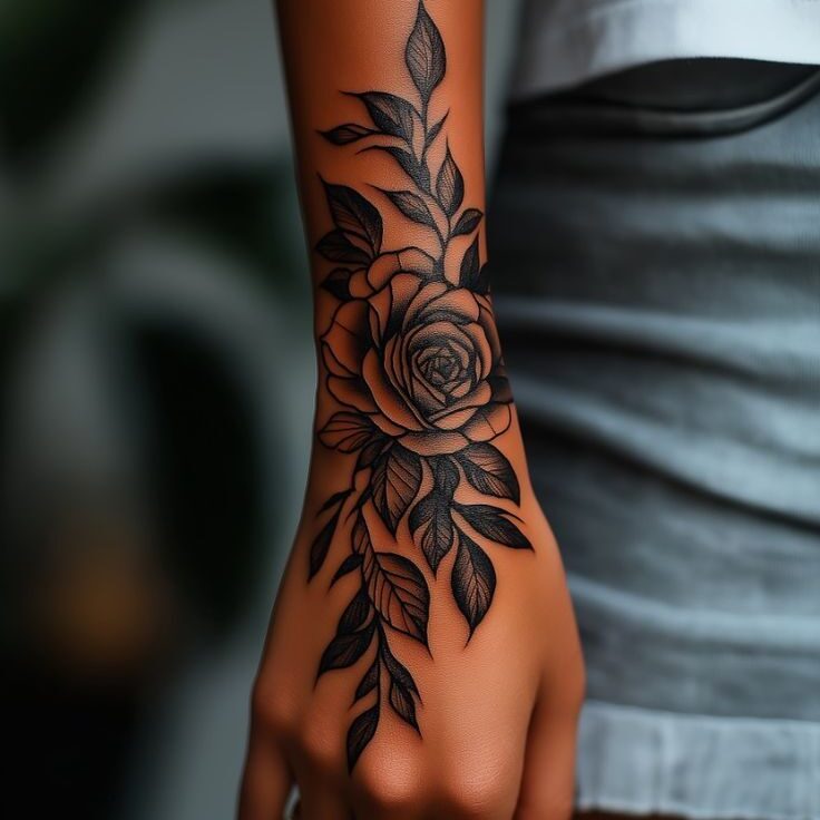 hand tattoo