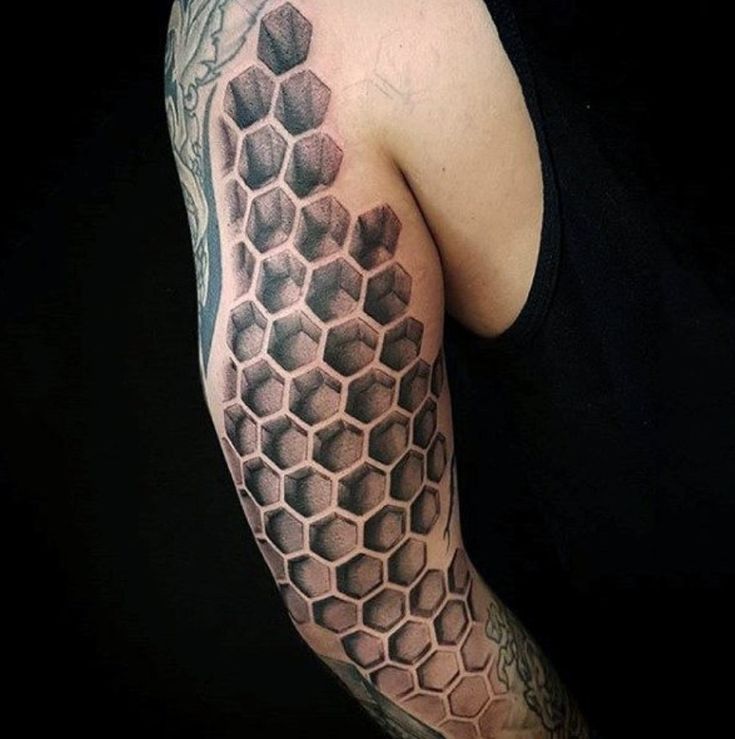 hexagon tatto